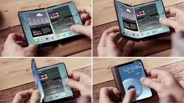  Samsung foldable smartphone 
