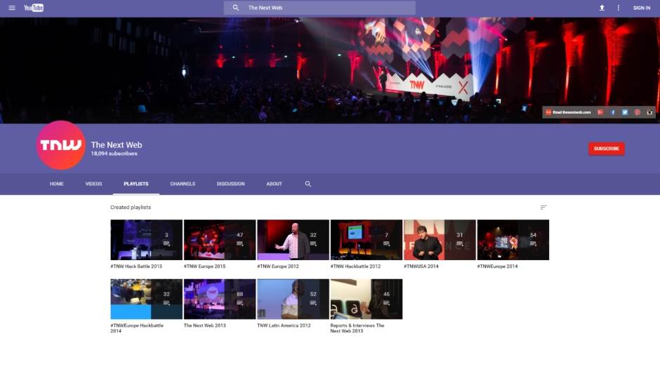   - Promo/The Next Web 