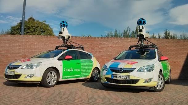  Google Street View auto, Street View, Automobil 