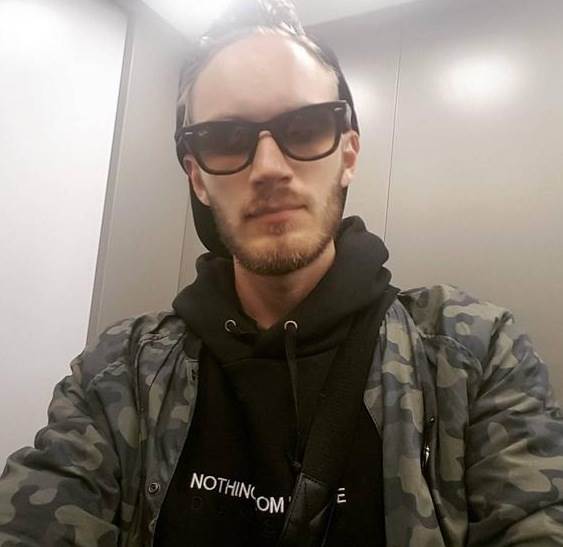   - Instagram/pewdiepie 