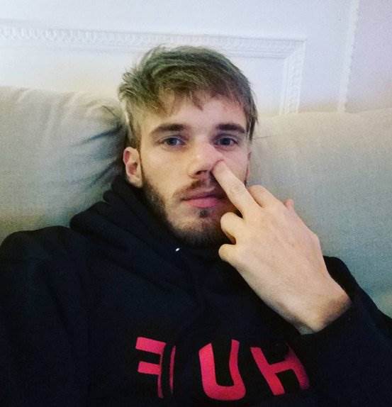   - Instagram/pewdiepie 