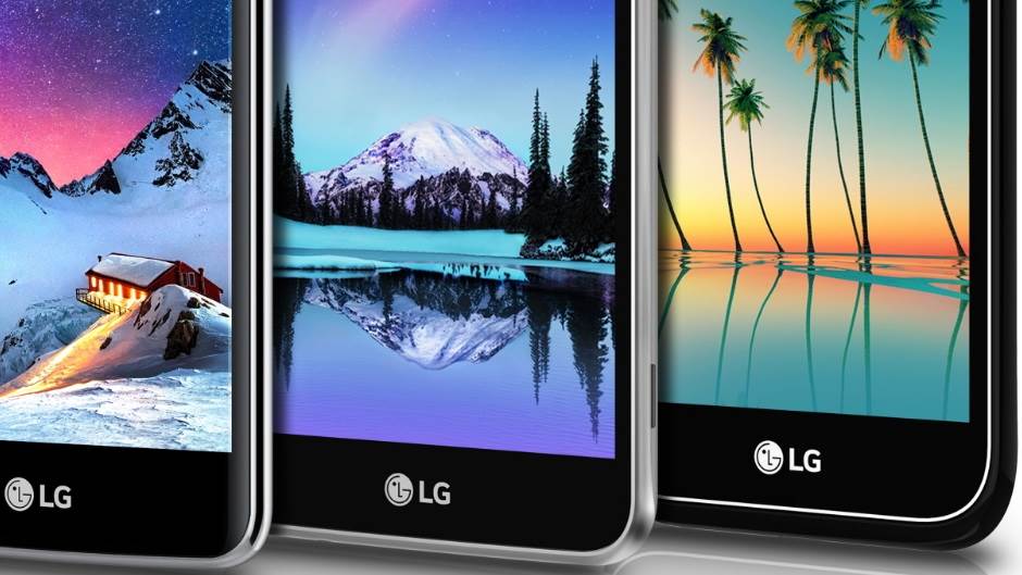  LG K Serija CES 2017 LG K10, LG K8, LG K4, LG K3 