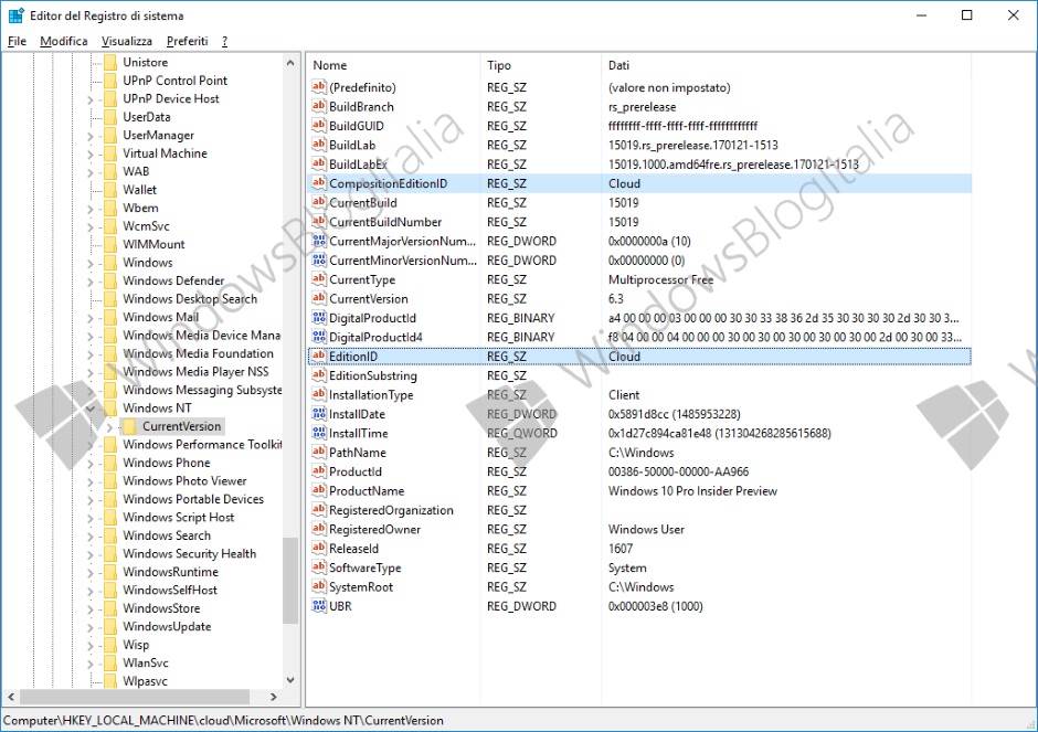   - Promo/WIndows Cloud/WindowsBlogItalia.com 