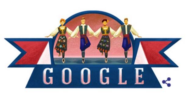  Google, Doodle, Kolo, Srpsko kolo, Dan državnosti, Google Doodle Srbija 