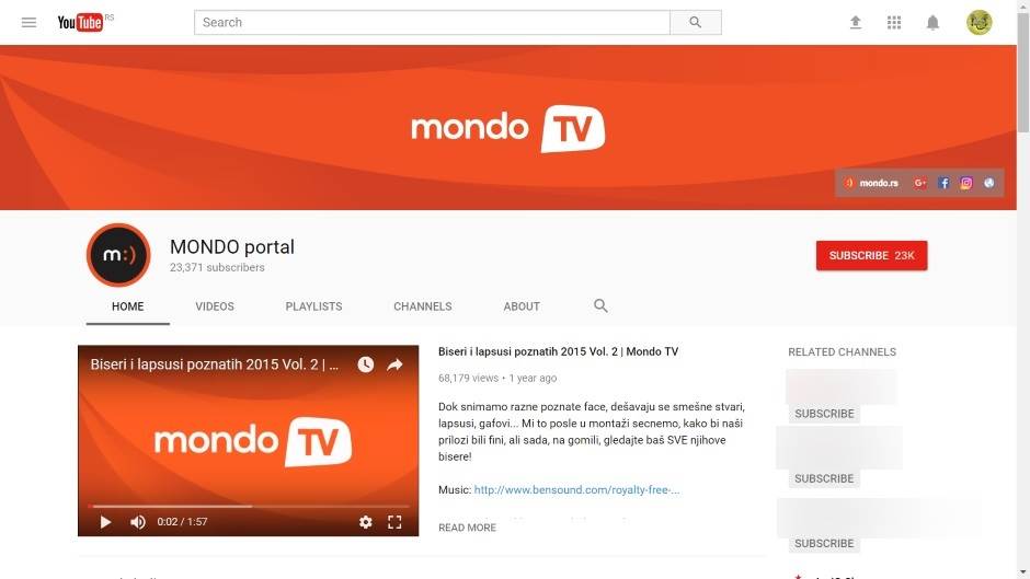   - MONDO Portal/Marko Čavić 