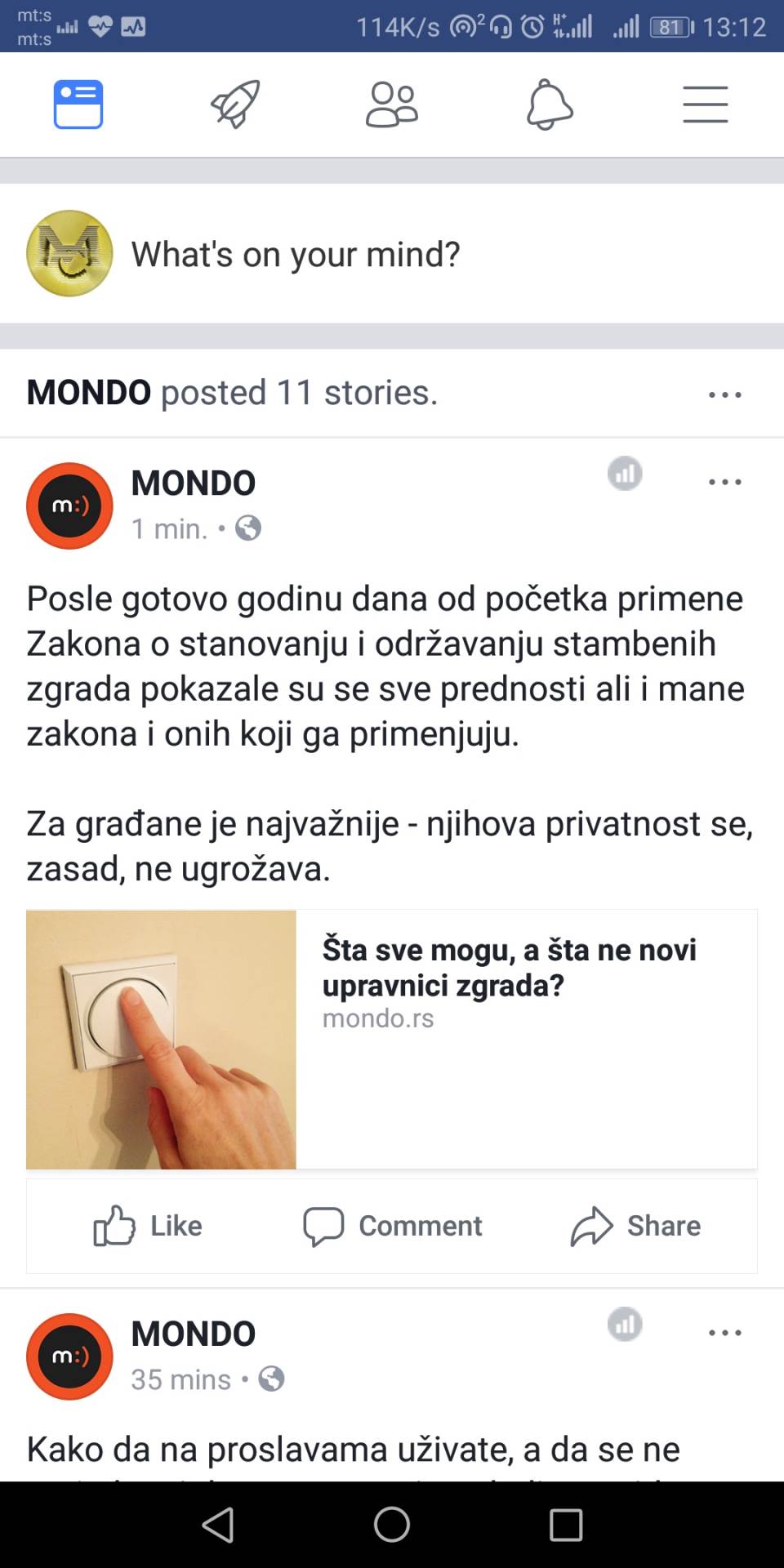   - MONDO portal / Marko Čavić 