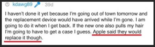   - Promo / Apple Support / Twitter / Reddit / MacRumors 