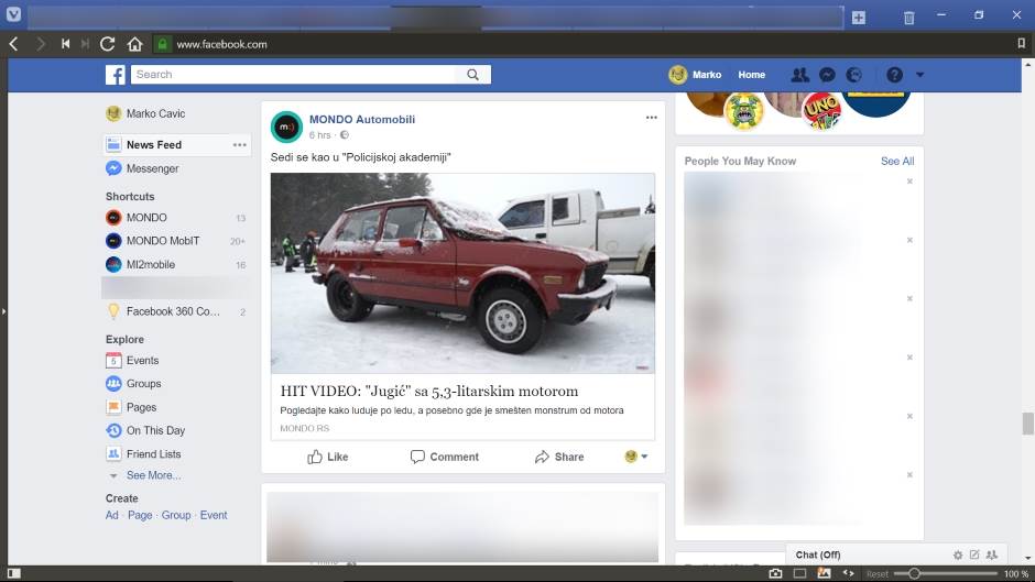   - MONDO Portal/Marko Čavić 