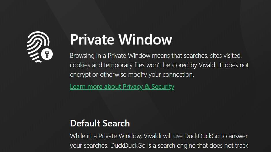  Incognito mode, Private web browsing 