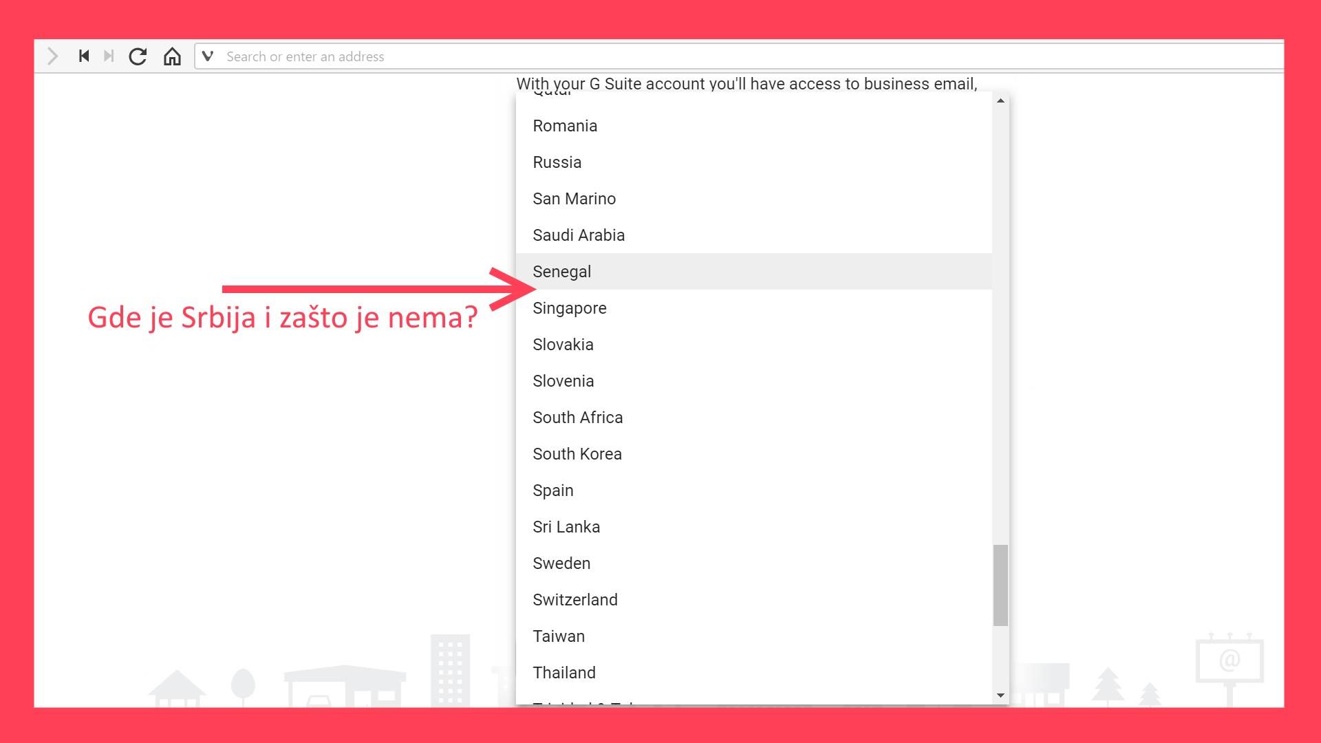  G Suite Srbija 