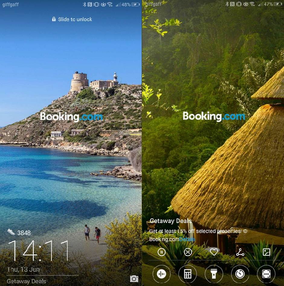  Huawei reklame zaključan ekran, Huawei prikazuje reklame na zaključanom ekranu telefona, Loock Screen 