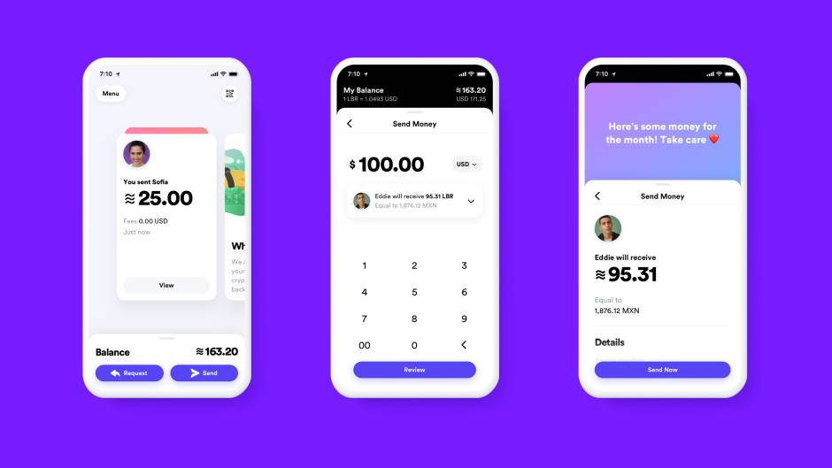 Libra Facebook kriptovaluta, Calibra Wallet 