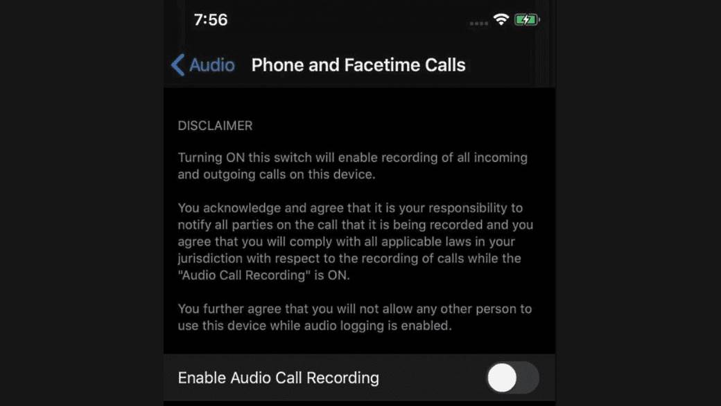  Apple iPhone snimanje poziva 