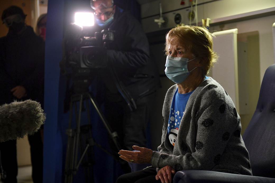   - Tanjug/Jacob King/Pool via AP 