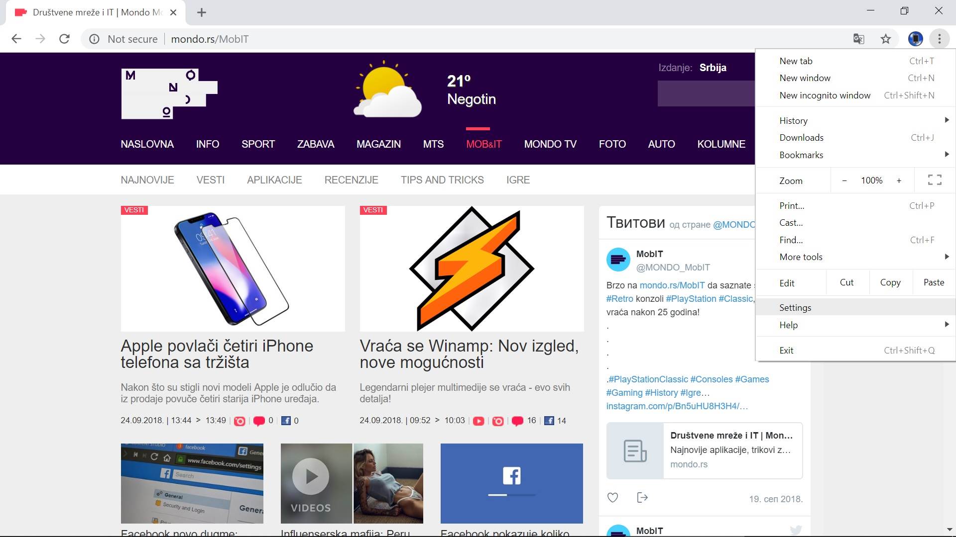   - MONDO portal / Marko Čavić 