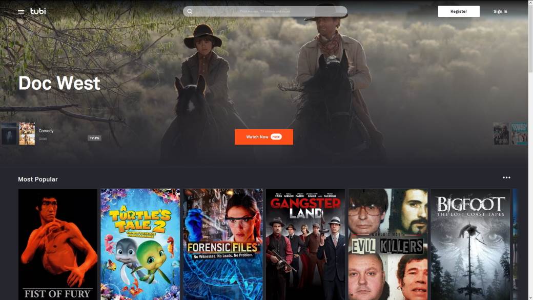  Tubi besplatno gledanje filmova serija, Streaming, Striming 