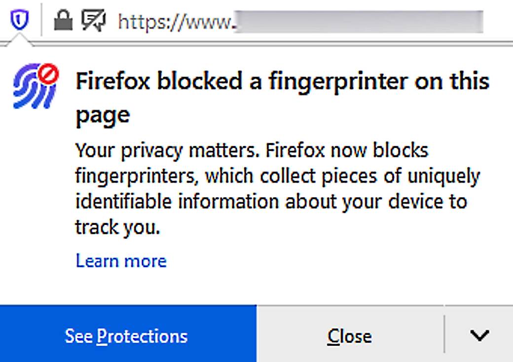  Firefox Blok čitača otiska prstiju Firefox Fingerprinter Block 1.jpg 