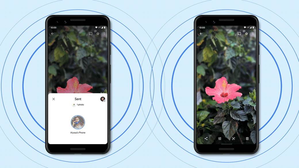 Wi-Fi direct i Nearby Share   Wi-Fi direct i Nearby Share