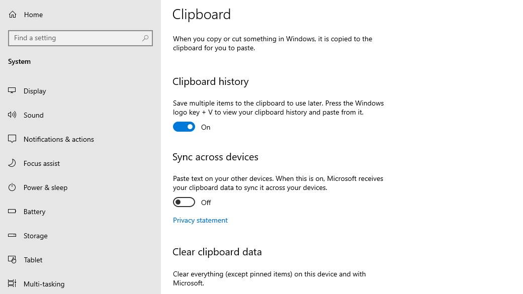 Windows Copy/Paste Clipboard shortcut Windows+V, Windows 10 Clipboard ...