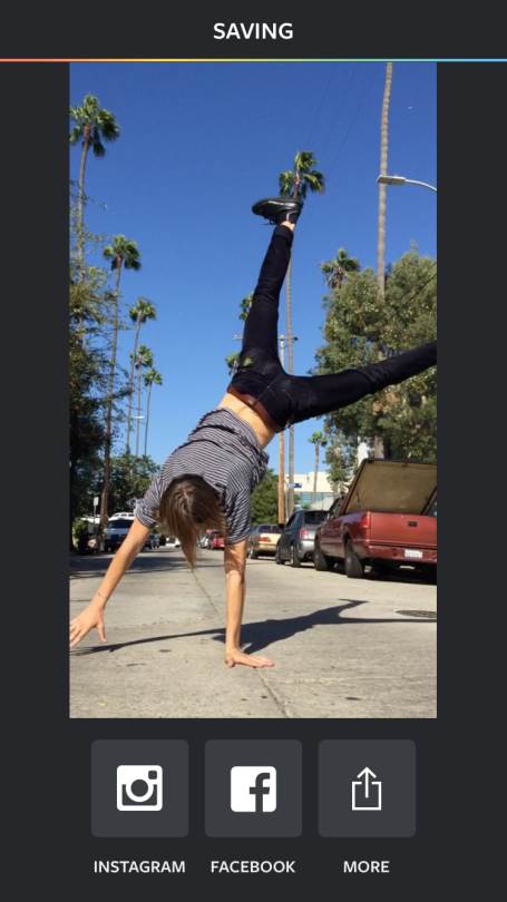   - Instagram Boomerang. 