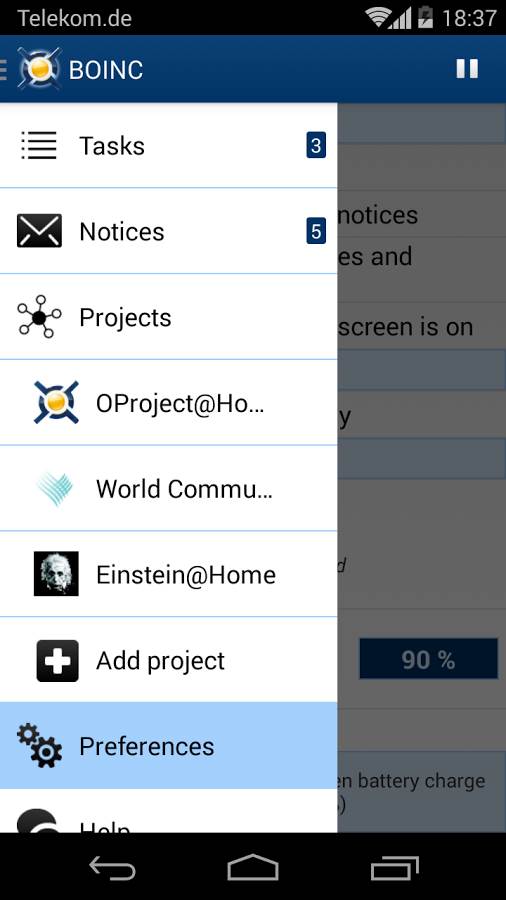 - Boinc.    - Boinc.