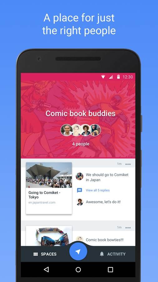   - MONDO portal/Google Spaces 