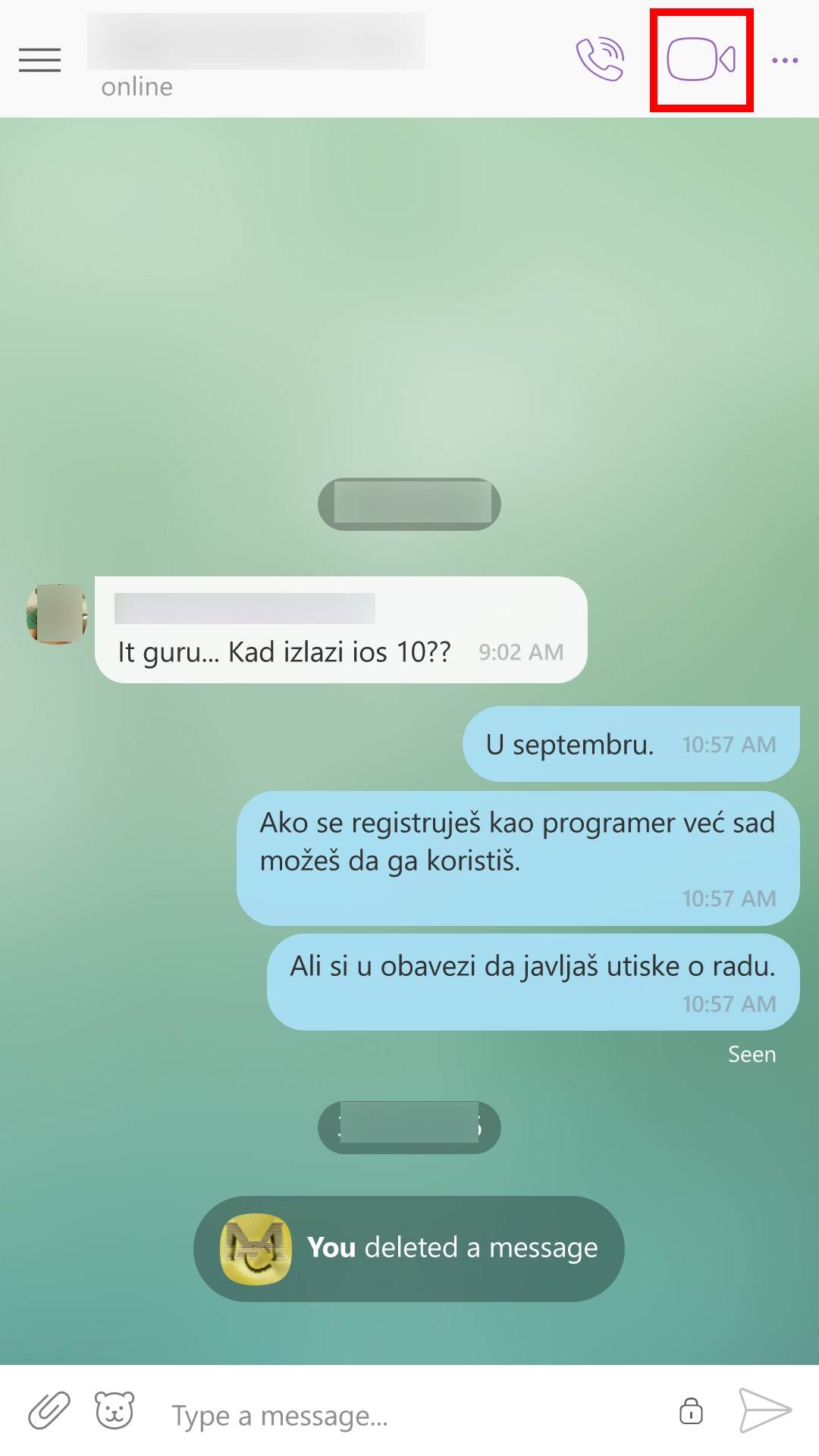   - MONDO portal/Viber 
