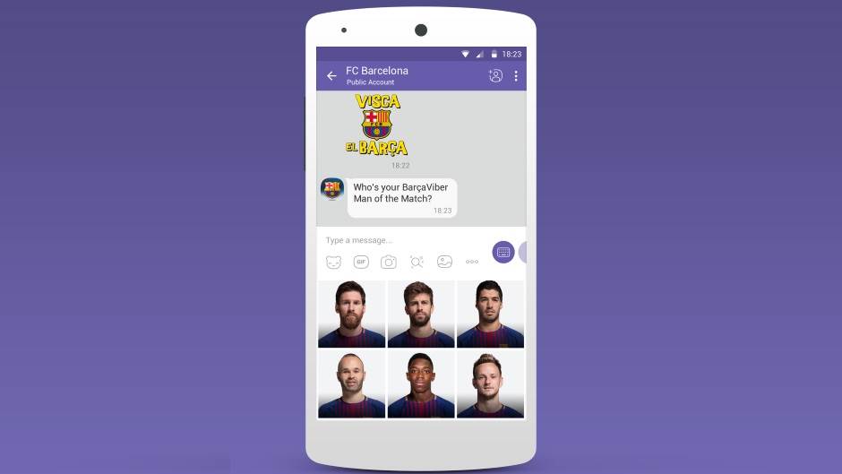   - Promo / Rakuten Viber / FC Barcelona 