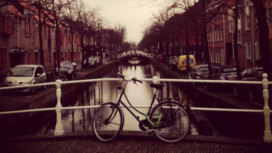  delft, holandija, bicikl 