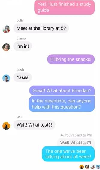   - MONDO portal / Facebook / Messenger 