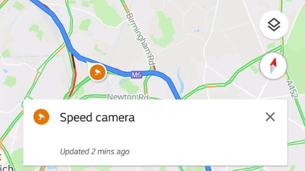  Google Maps, GPS, Navigacija, Kamere, Saobraćajne kamere, Brzina kretanja, Upozorenje na brzinu, Prekoračenje brzine 