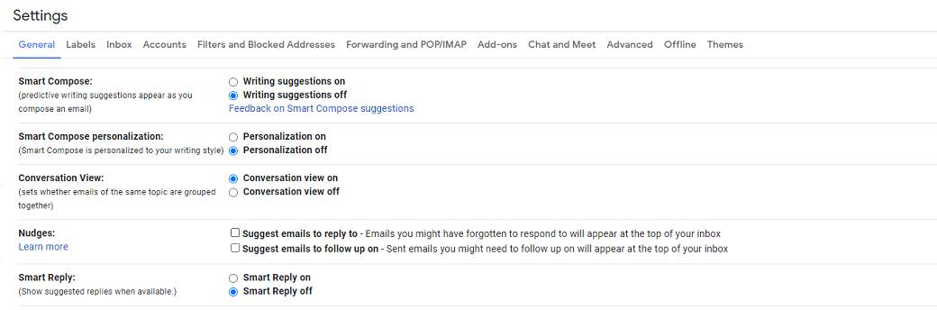  gmail smart compose smart compose personalization nudges i smart reply 