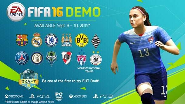  FIFA 16 demo 