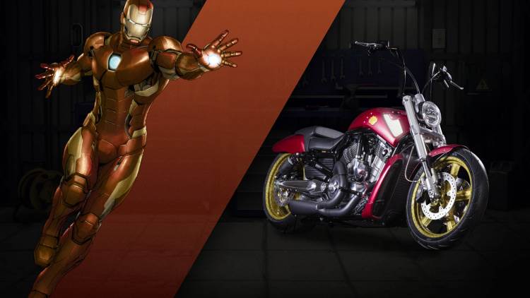 - Harley Davidson/ Marvel    - Harley Davidson/ Marvel