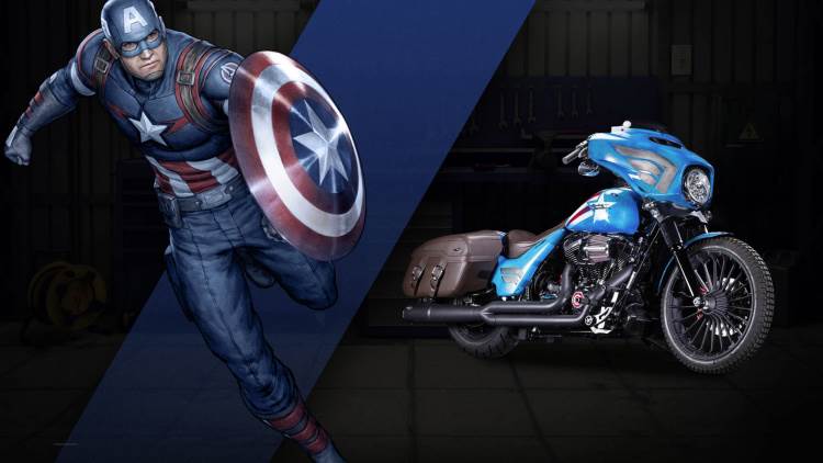   - Harley Davidson/ Marvel 