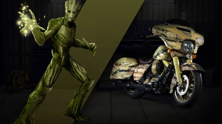   - Harley Davidson/ Marvel 