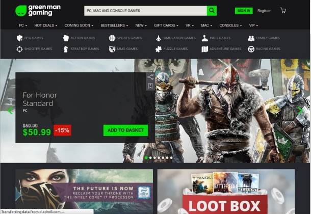   - Promo/Green Man Gaming 