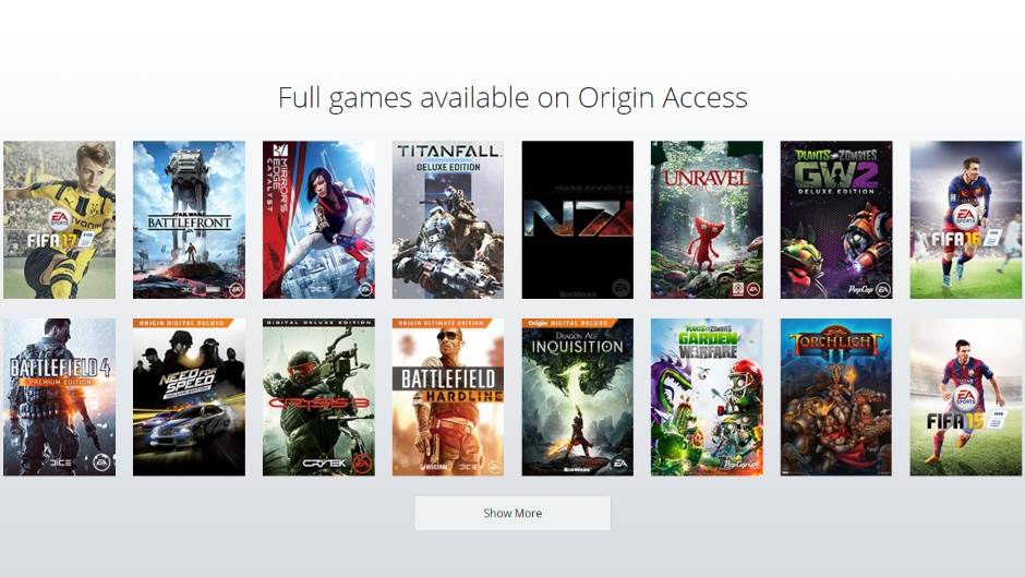   - Promo/EA Origin 