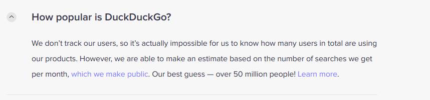   - Mondo / DuckDuckGo 