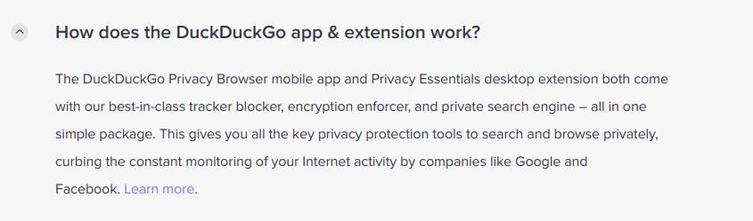   - Mondo / DuckDuckGo 