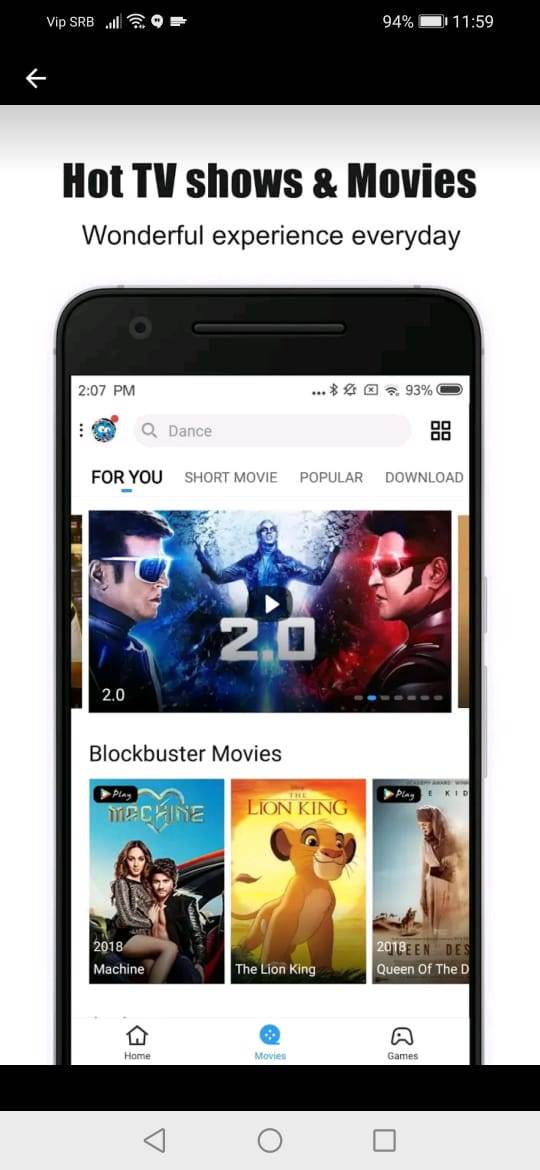   - Mondo / Google Play Store/ SHAREit 