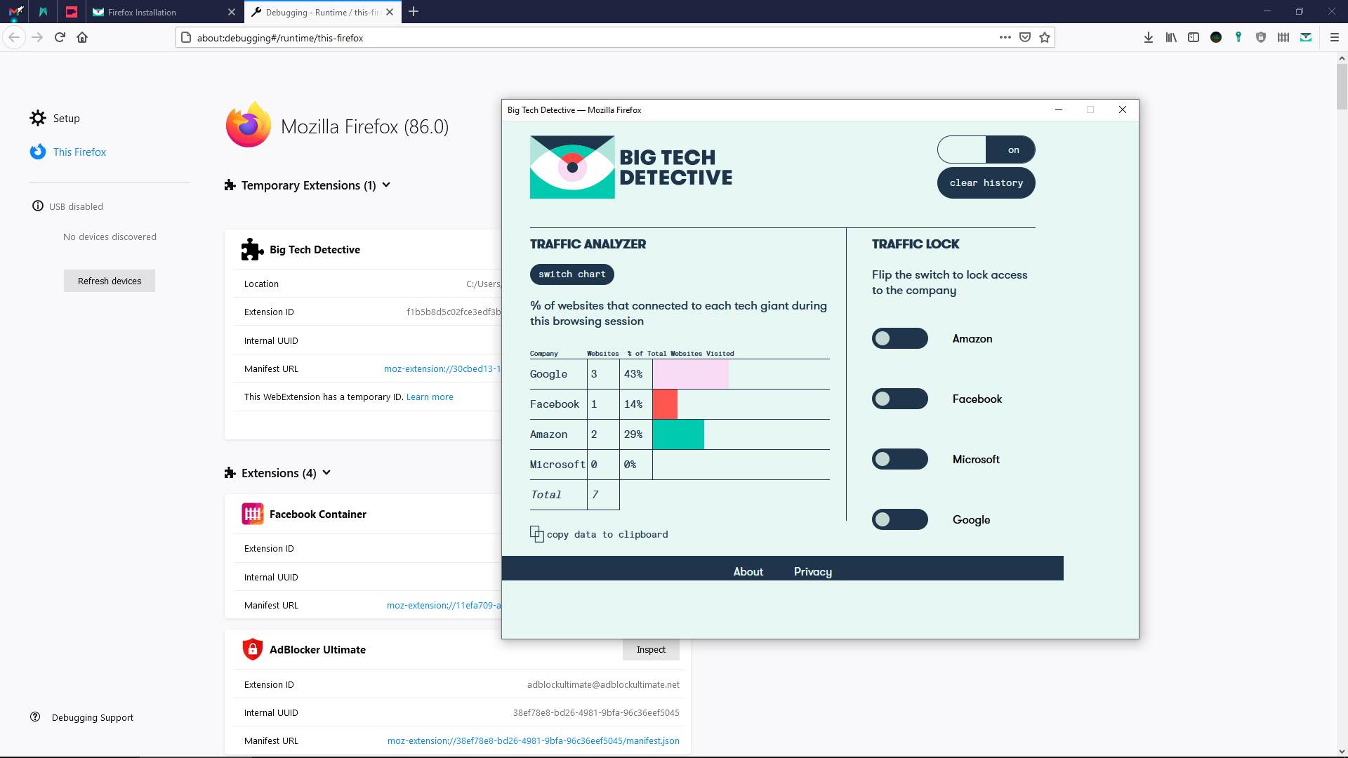   - MONDO / Mozilla / Big Tech Detective 
