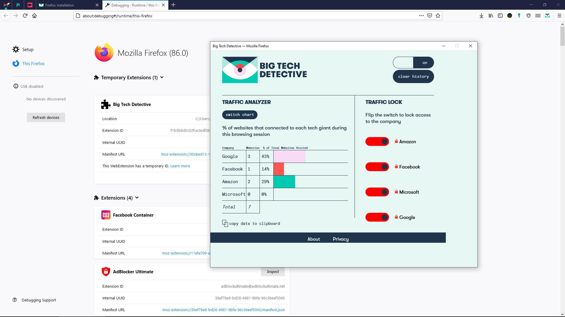   - MONDO / Mozilla / Big Tech Detective 