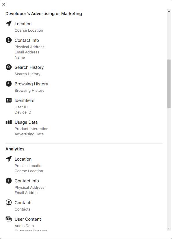   - SMARTLife/ AppStore / Printscreen 