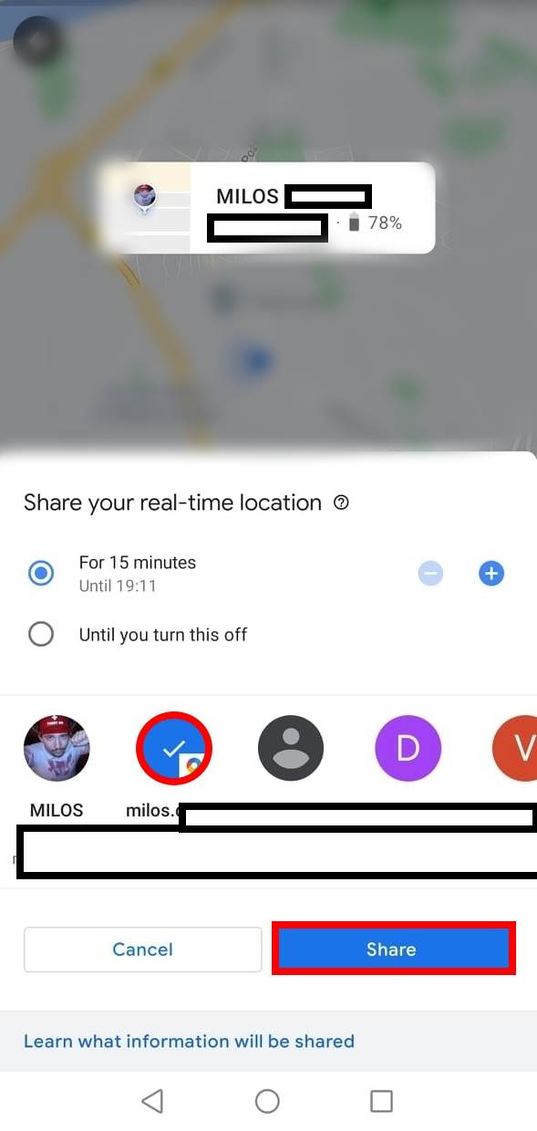   - SmartLife / Google Maps / Printscreen 