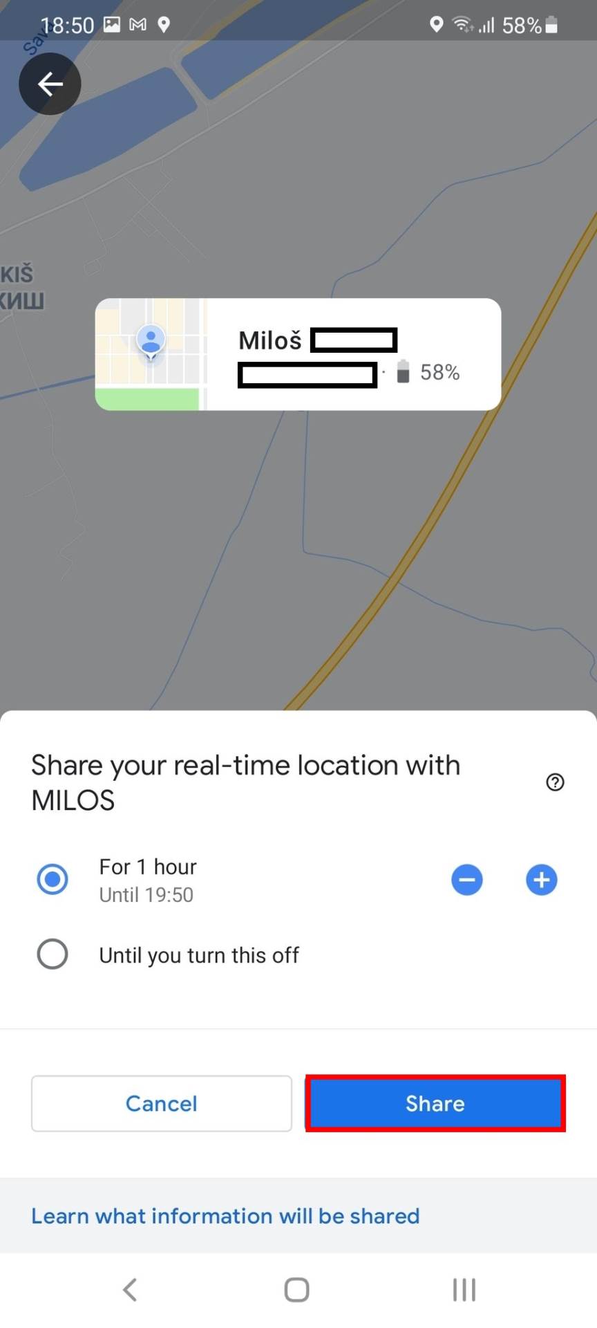   - SmartLife / Google Maps / Printscreen 