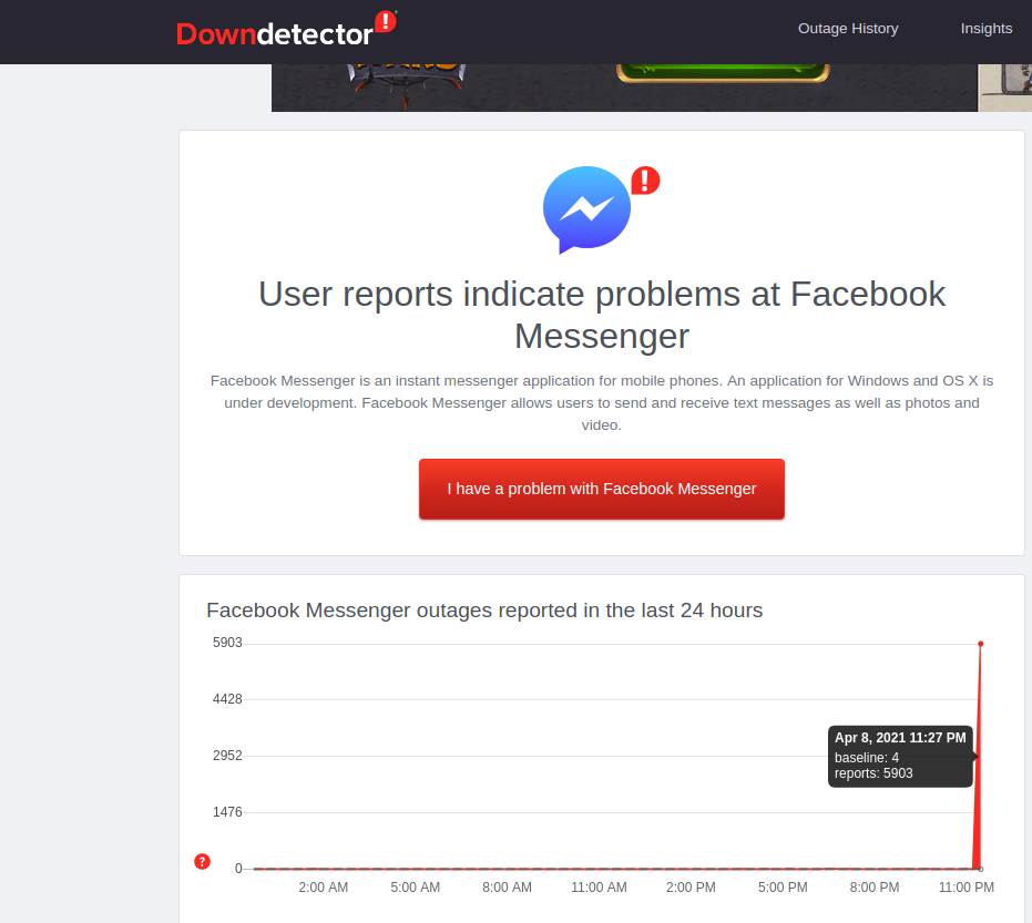   - Smartlife / DownDetector/ Printscreen 
