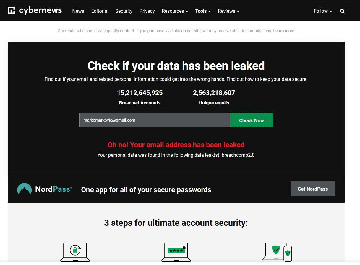   - SmartLife / CyberNews / Screenshot 