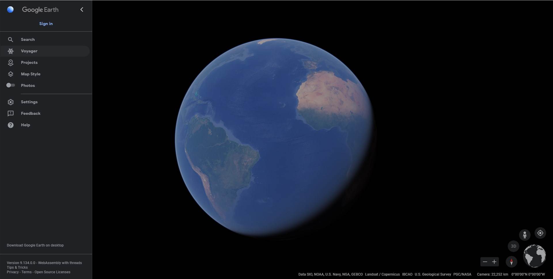   - SmartLife / Google Earth 