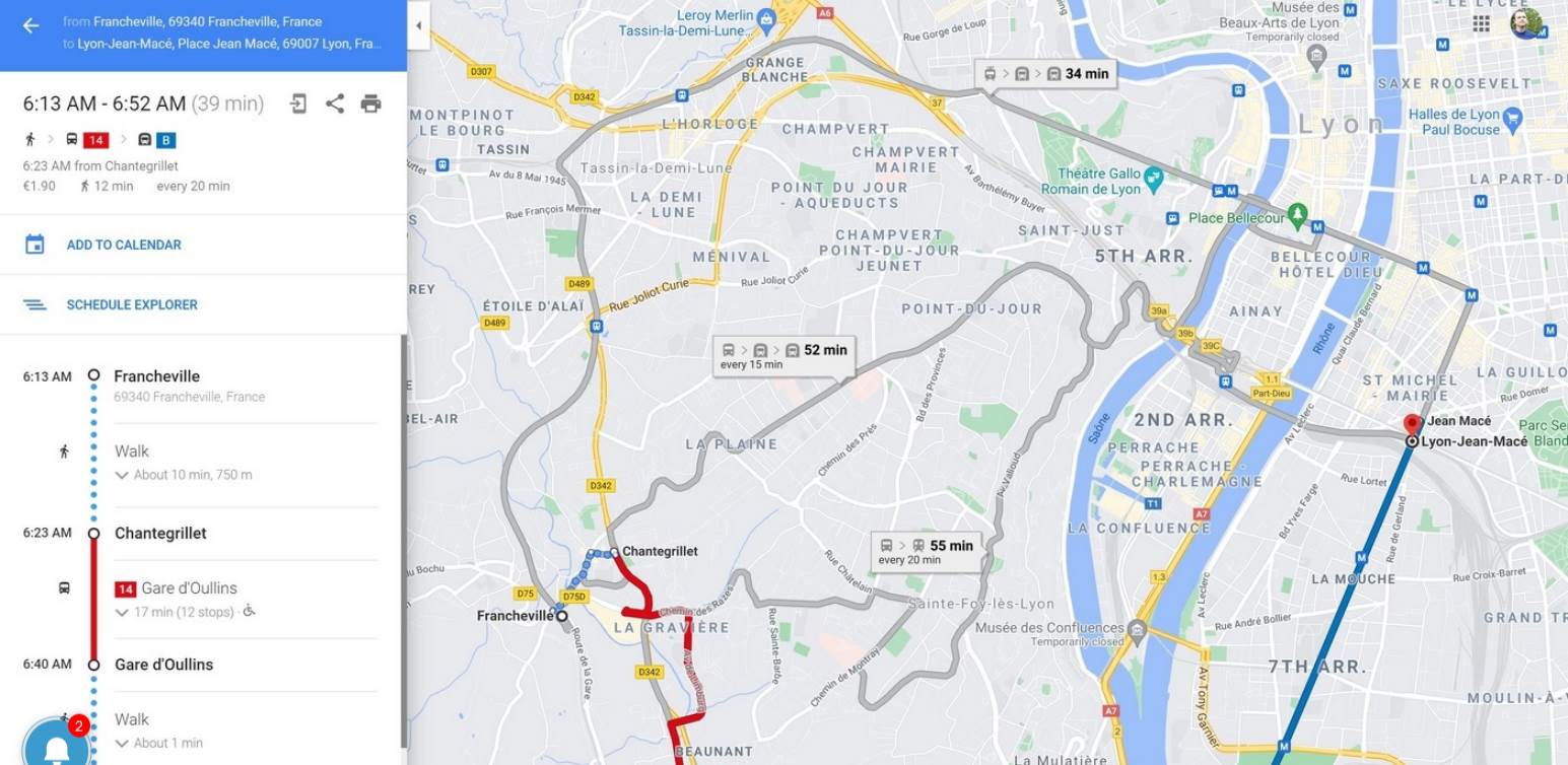   - SmartLife / Google Maps / Printscreen 